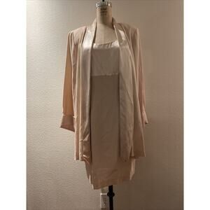 jr nites by caliendo, ivory dress set, size 10